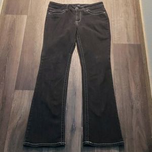 ANA boot cut black stretch denim jeans